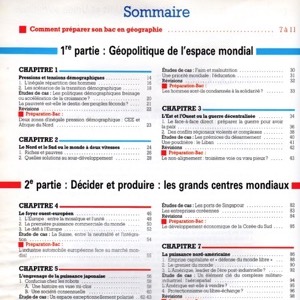 09/1991-06/1992 (6/8) • Programme de géographie du Baccalauréat • ISBN: 9-782091-720265 • Numérisation: Daniela BERNDT.
