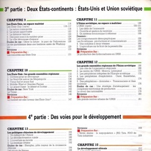 09/1991-06/1992 (7/8) • Programme de géographie du Baccalauréat • ISBN: 9-782091-720265 • Numérisation: Daniela BERNDT.