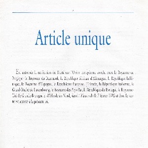 1992-08 • Informations consulaires concernant le référendum du 20/09/1992 sur le Traité de Maastricht (numérisation: Daniela BERNDT).