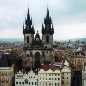 1991-04 • Voyage de classe à Prague, en Tchécoslovaquie (photo: Daniela BERNDT).