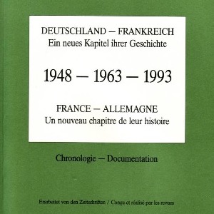 1993-01 (1/2) • Premier semestre d'études • Puisqu’un futur traducteur professionnel est sensé être au courant de tout, et que le programme de terminale m’est quelque peu resté sur l’estomac, je sélectionne les ouvrages qui, dans chaque matière, me permettent d’approfondir dans le sens de l’élargissement • ISBN: 3-7713-0438-5 • Numérisation: Daniela BERNDT.