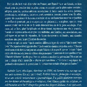 2000-09 • Les événements qui ont conduit à mon retour inattendu de Munich me contraignent à me documenter sur le mode opératoire sectaire • ISBN: 9-782227-317055 • Numérisation: Daniela BERNDT.