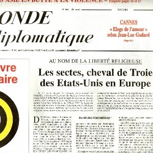 2001-05 • Dans le cadre de mon Plan d'Action Personnalisé de formation continue, je m'inscris au programme du DESS Marketing de l'Université Montpellier 1 • Page web: https://www.monde-diplomatique.fr/2001/05/RAMONET/1718 • Numérisation: Daniela BERNDT.