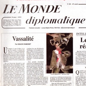 2002-10 • Satellitisme, prosélytisme et vassalité • Page web: https://www.monde-diplomatique.fr/2002/10/RAMONET/9441 • Numérisation: Daniela BERNDT.