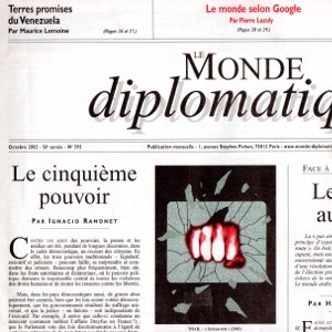 2003-10 • Dans un contexte de compromission structurelle de mon Plan d’Action Personnalisé, une contre-expertise médicale devient nécessaire • Page web: https://www.monde-diplomatique.fr/2003/10/RAMONET/10395 • Numérisation: Daniela BERNDT.