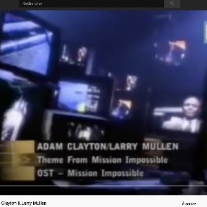 1996-05 • À force d’évoluer - le cul entre deux chaises - sur le point cardinal de toutes les distorsions stéréoptiques, je finis par développer un sixième sens de plus en plus préventif du 'ni l’un, ni l’autre, bien au contraire' (image extraite du clip vidéo de la bande-son du film 'Mission: Impossible', sorti en mai 1996; à visionner sur https://youtu.be/1SGcncoqR8o).